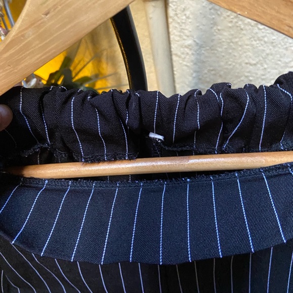 6️⃣5️⃣0️⃣ Strip Wide Leg Trousers. Size - M - Picture 6 of 17